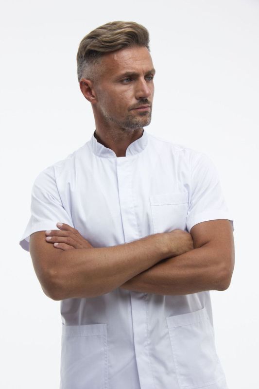 Медичний костюм 20182 колір білий