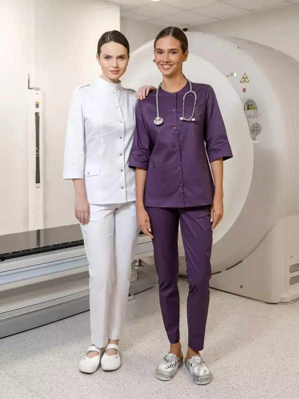 Шанель New Жіночий Медичний Костюм фіолетовий