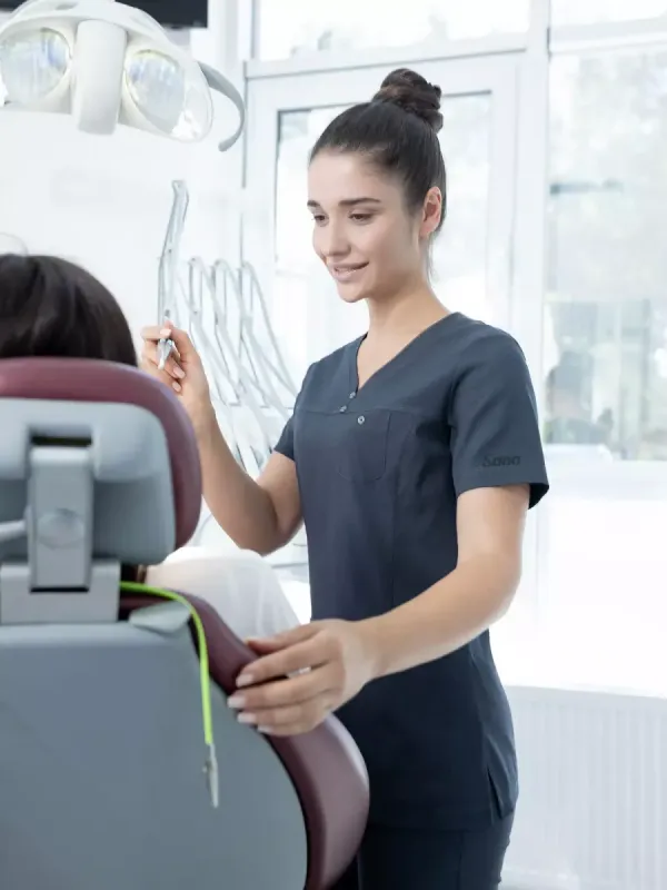 Тоні  Медичний Костюм колір м'який дим