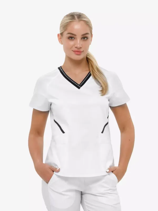 Анатомія Грей Жіночий Медичний Костюм білий