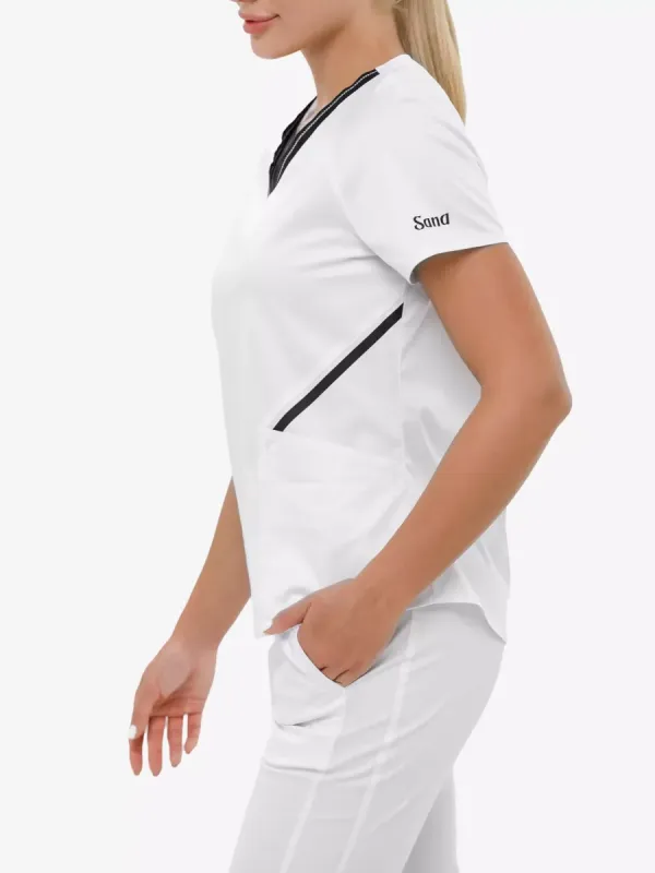 Анатомія Грей Жіночий Медичний Костюм білий