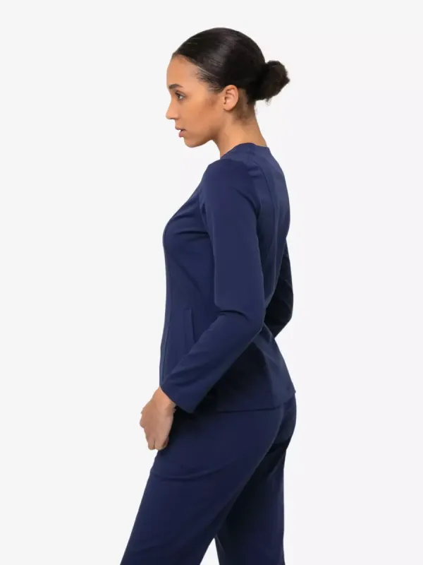 Жіночий медичний костюм Дафі колір неві