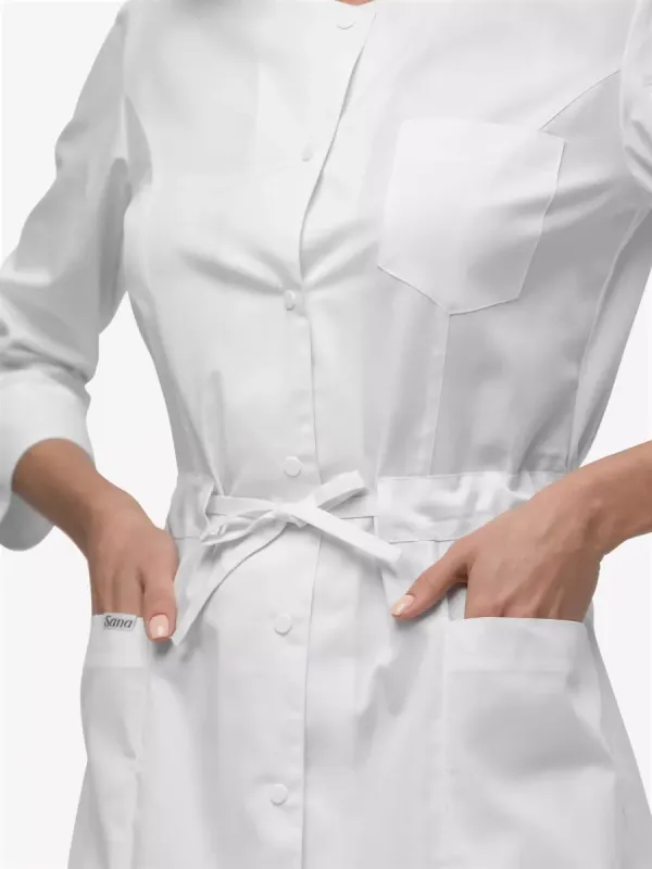 Діана Жіночий Медичний Халат білий