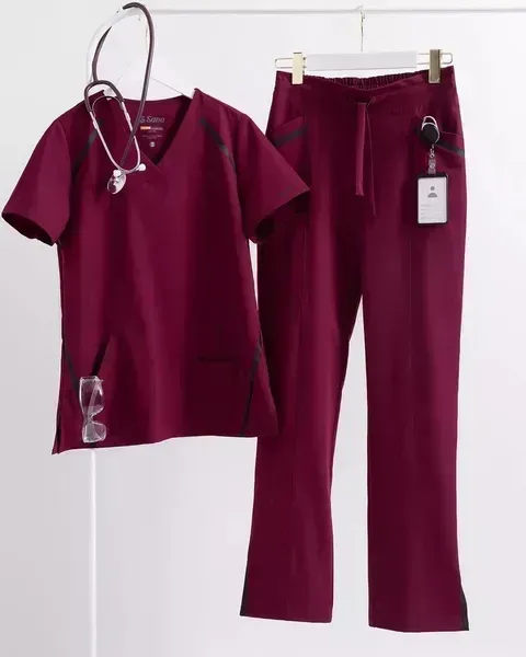 Амур Медичний Костюм колір рубін