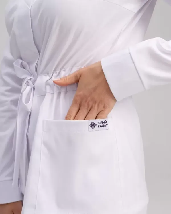 Медичний костюм жіночий Монтана колір білий